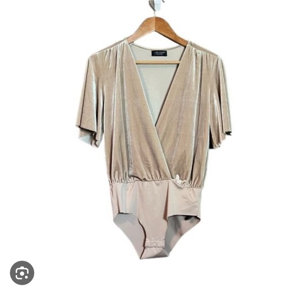 Velvet Bodysuit from Zara - Picture 1 of 2